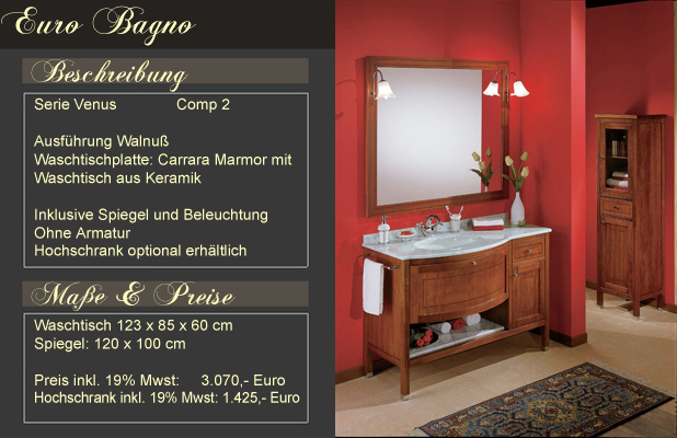 Italienische Badmöbel - Mediterrane Badezimmer von klassisch bis modern